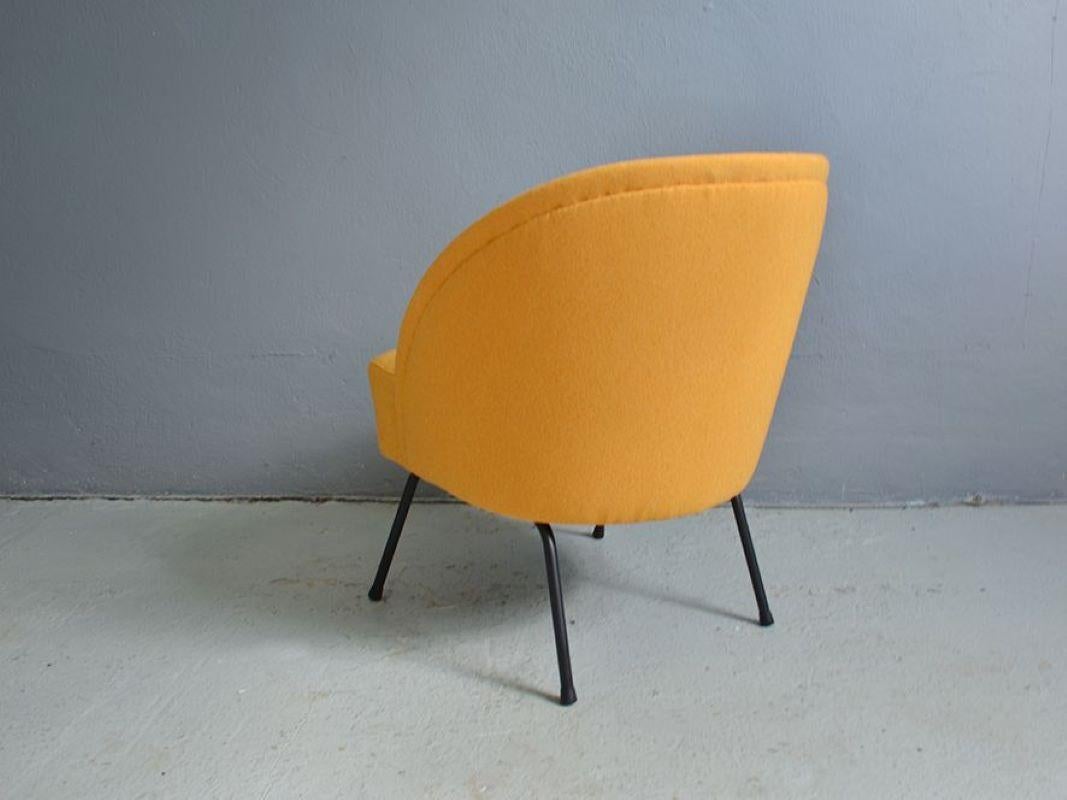 Mid-Century Modern 20th Century Vintage Yellow Club Chair Theo Ruth for Artifort, 1950s