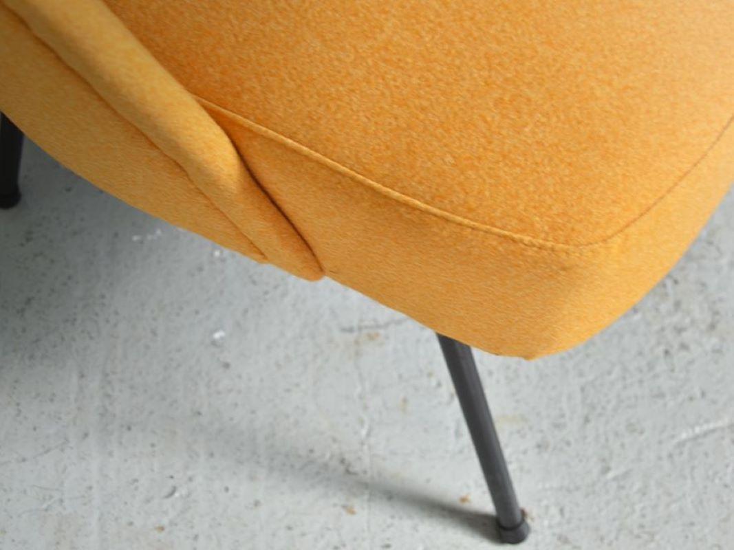 20th Century Vintage Yellow Club Chair Theo Ruth for Artifort, 1950s In Good Condition In Bunnik, NL