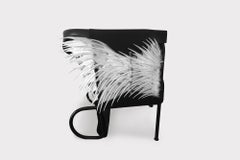 Club Chair, Accoutre No.2, Leather and Feather Armchair