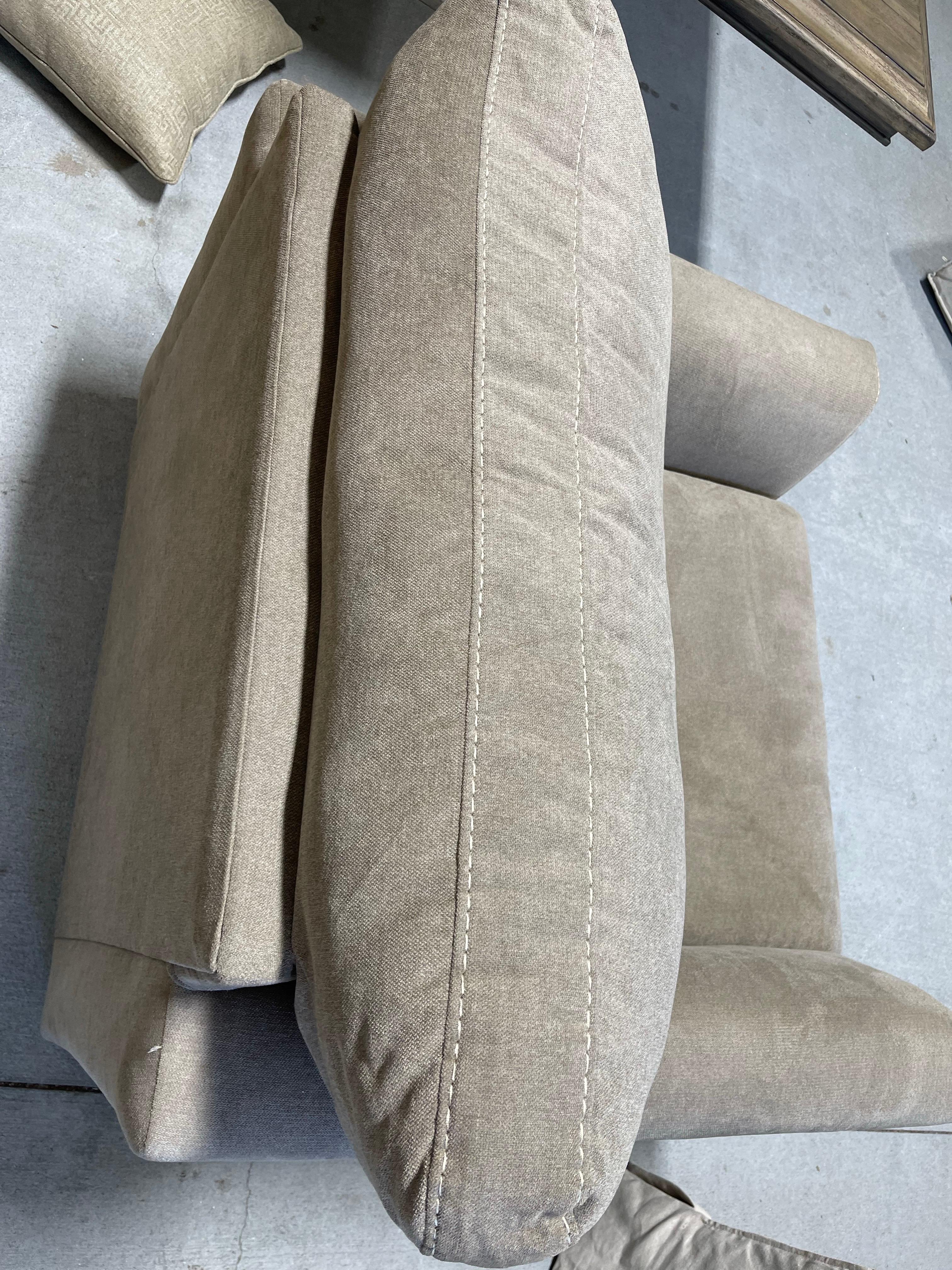 Large Upholstered Club Chair, 21st Century For Sale 1