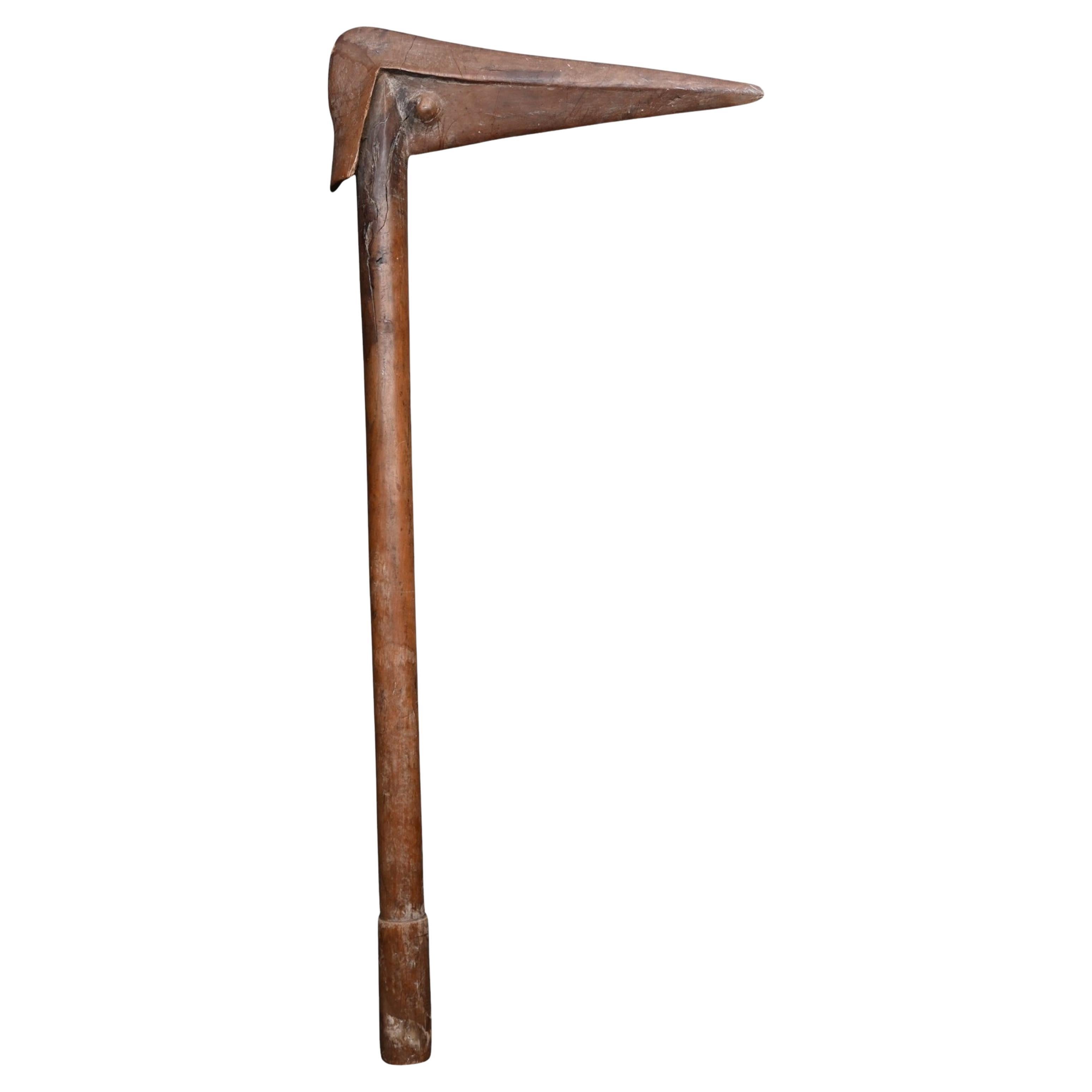 Club, Kanak Bird Beak (kana), 19th Century, New Caledonia For Sale