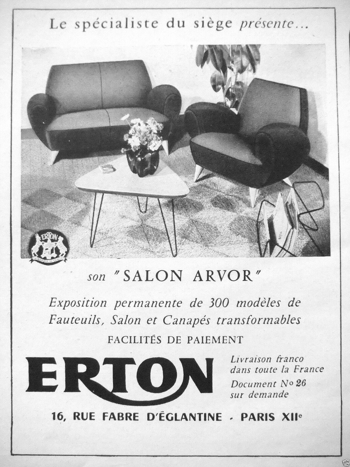 Club Leather Sofa by Erton Paris, circa 1950 im Angebot 5