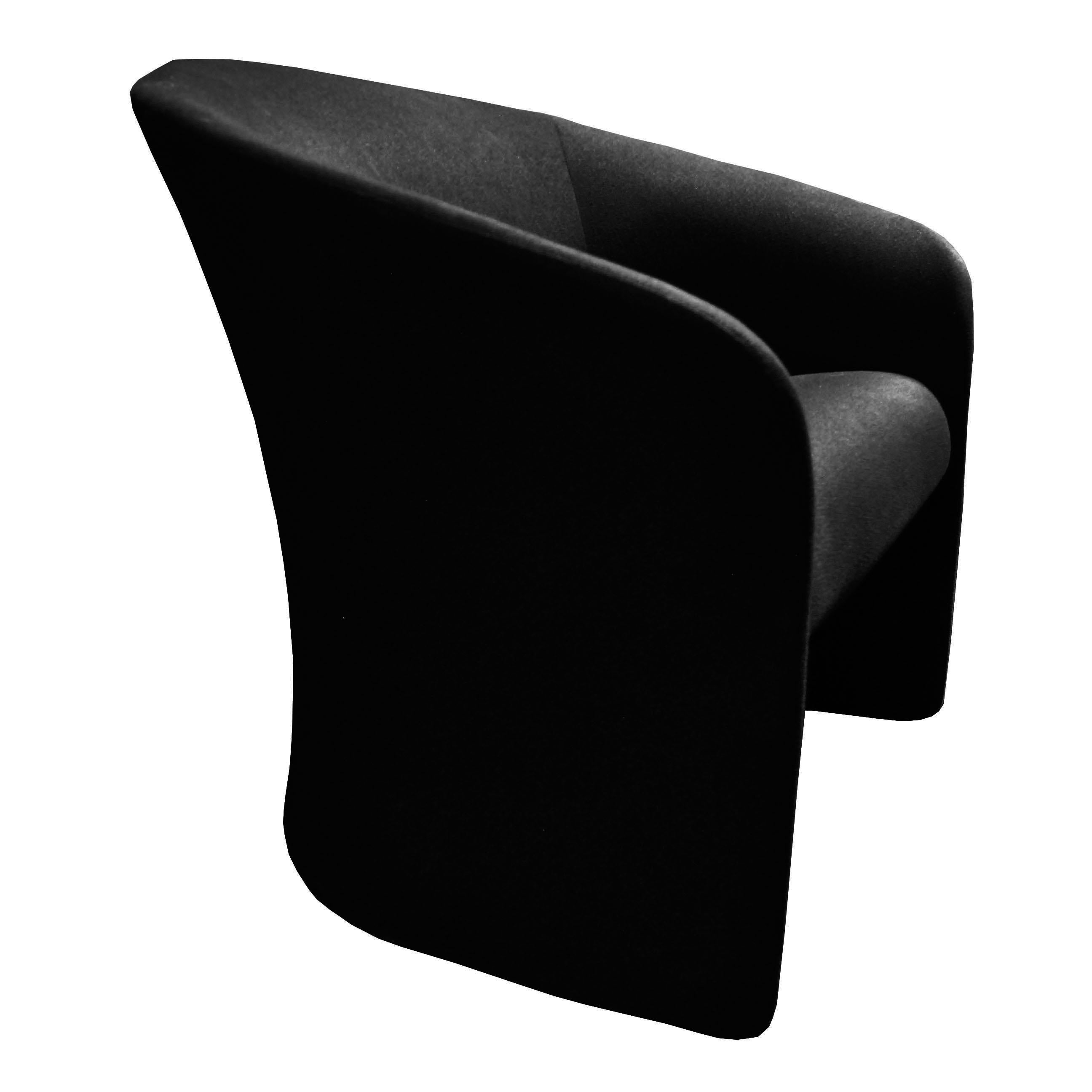 Club Lounge Chair by Massimo and Lella Vignelli For Sale