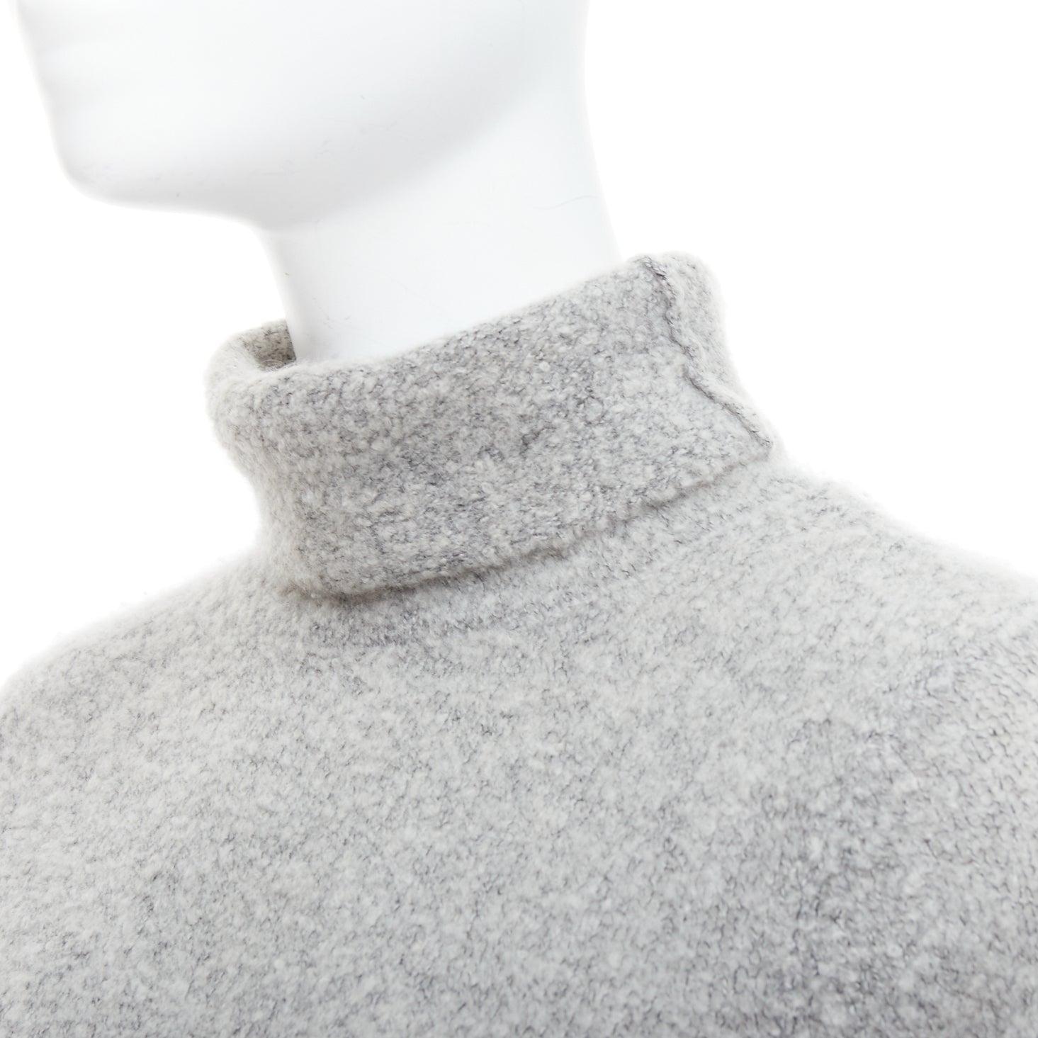 Pull long CLUB MONACO gris à col roulé 100 % cachemire XS
Référence : SNKO/A00449
Marque : Club Monaco
MATERIAL : Cachemire
Couleur : Gris
Motif : Solide
Fermeture : Pull-over
Fabriqué en : Chine

CONDITION :
Condition : Excellent, cet article était