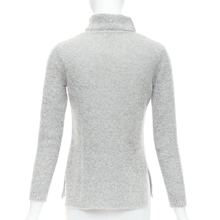 Pull Col Roulé Club Monaco Pour Femme – Noir – Taille L – Neuf Sans étiquettes