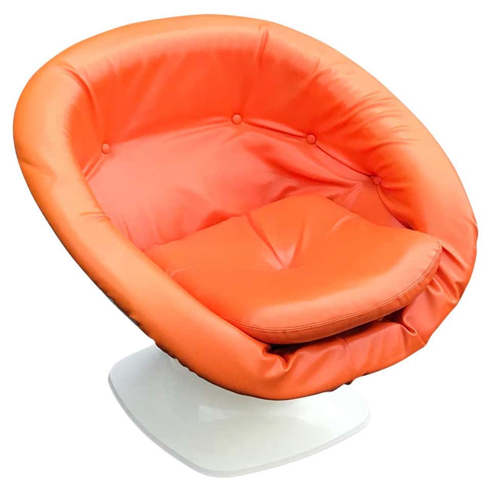 Golden Limited Edition Elda Chair by Joe Colombo for Longhi Italy no. 7 ...