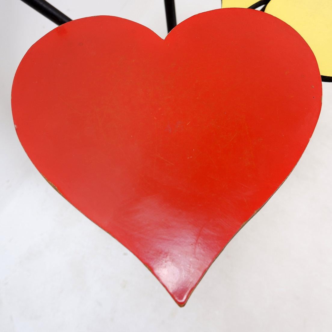 20th Century Clubs, spades, hearts, diamonds plant holder - Italy 1960s For Sale