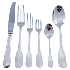 Cluny by Christofle France Silverplate Flatware Service Set 36 pieces Dinner