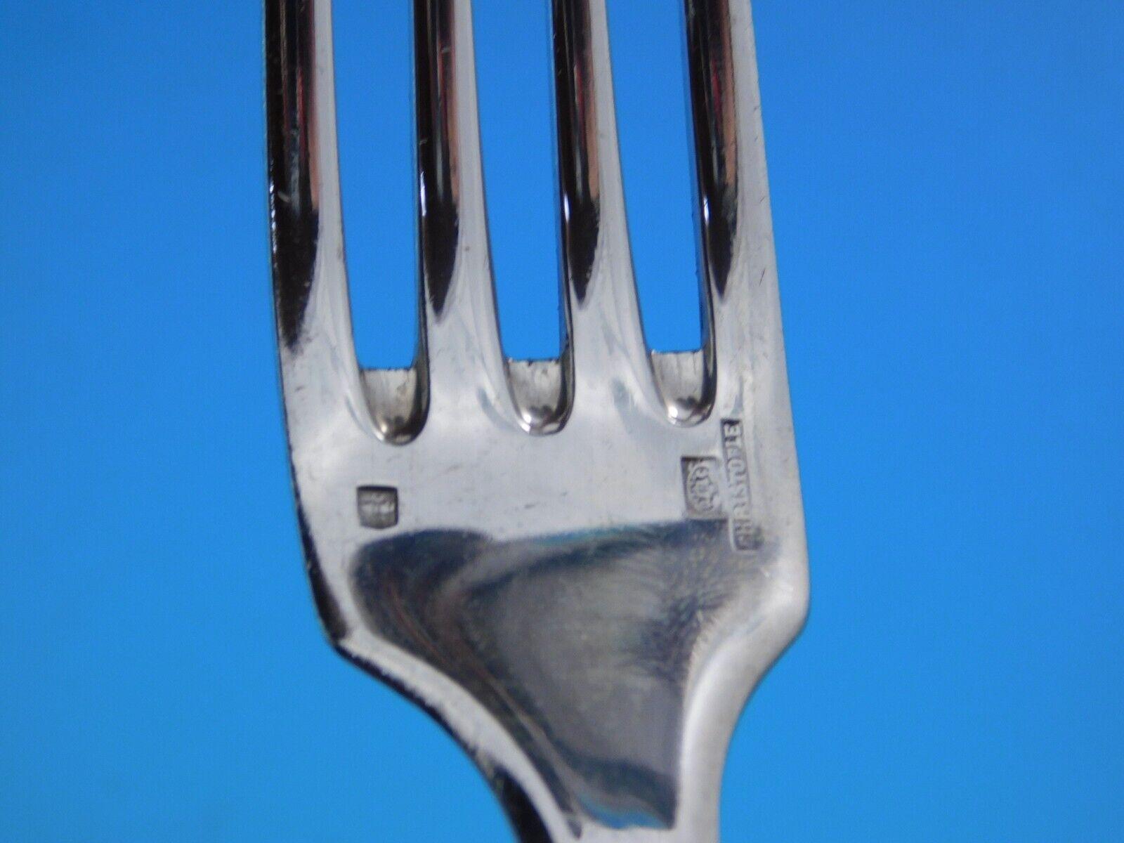 Cluny von Christofle Frankreich Silberbesteck Set 95 Pieces Abendessen (Versilberung)