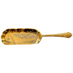 Cluny Vermeil by Gorham Sterling Silver Crumber Brite Cut Flowers