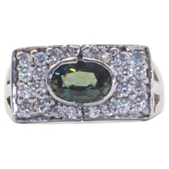 Cluster 0.80ct Oval Thai Green Sapphire
Quartz Sterling Silver Ring Cluster 0.80ct Oval Thai Green Sapphire
Quartz Sterling Silver Ring