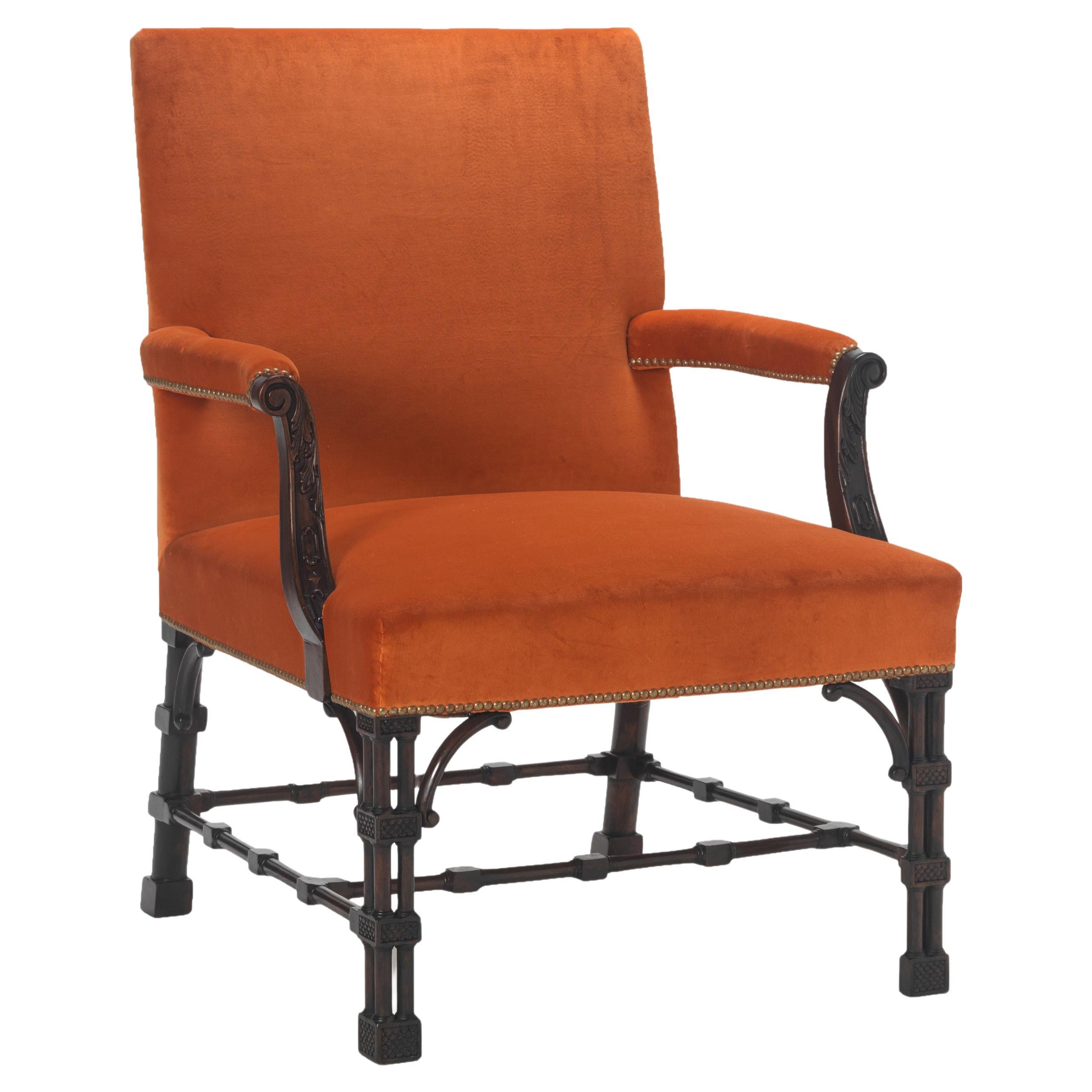 Cluster Column Leg Gainsborough Chair For Sale