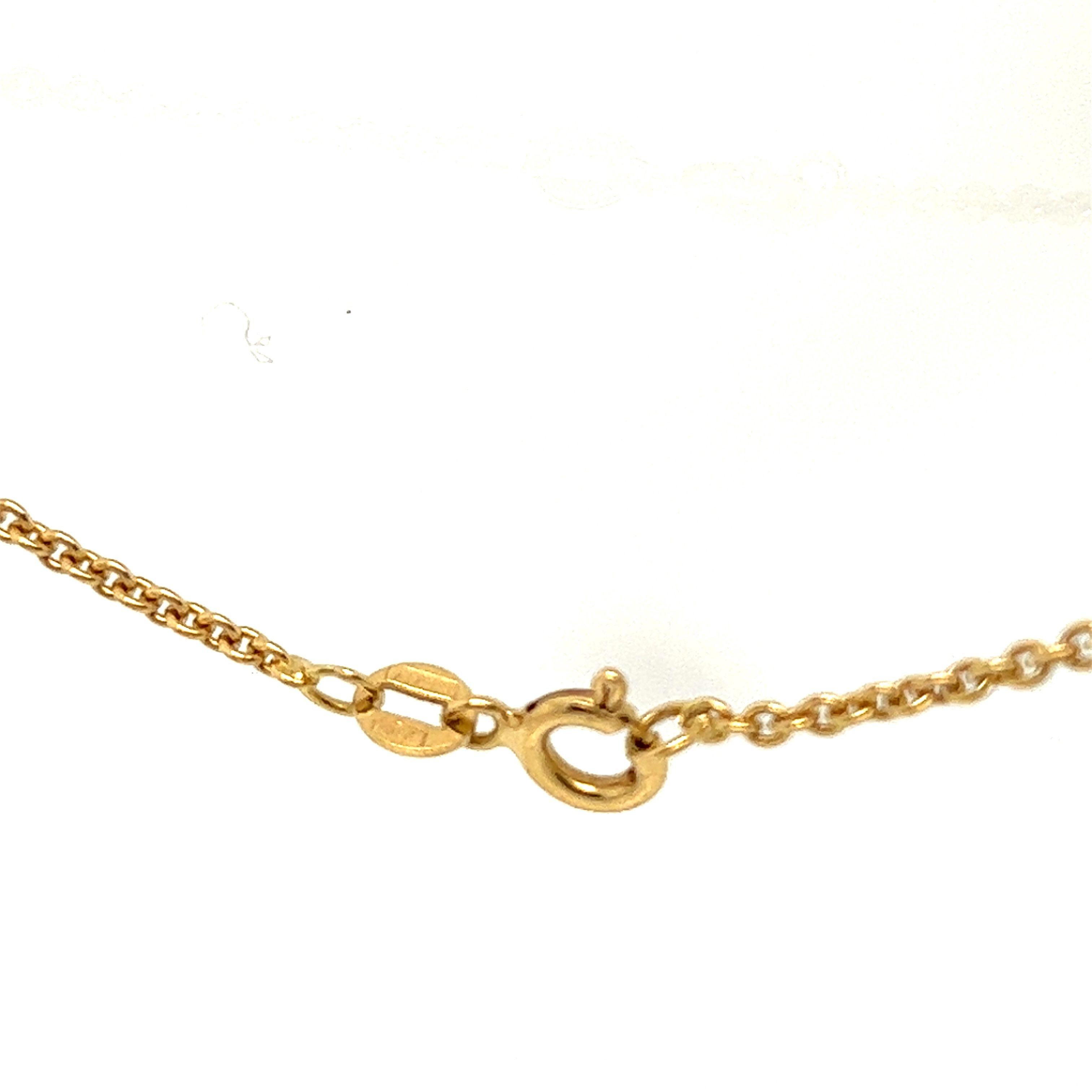 Collier pendentif convertible rond en grappe de diamants et rubis en or jaune 18 carats Pour femmes en vente
