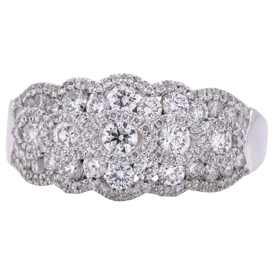 Cluster Diamond Ring For Sale