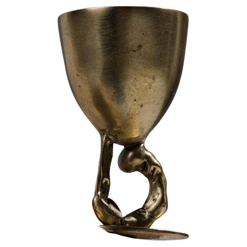 Cluster Graal brass egg cup n°6