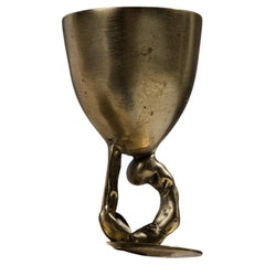 Cluster Graal brass egg cup n°6