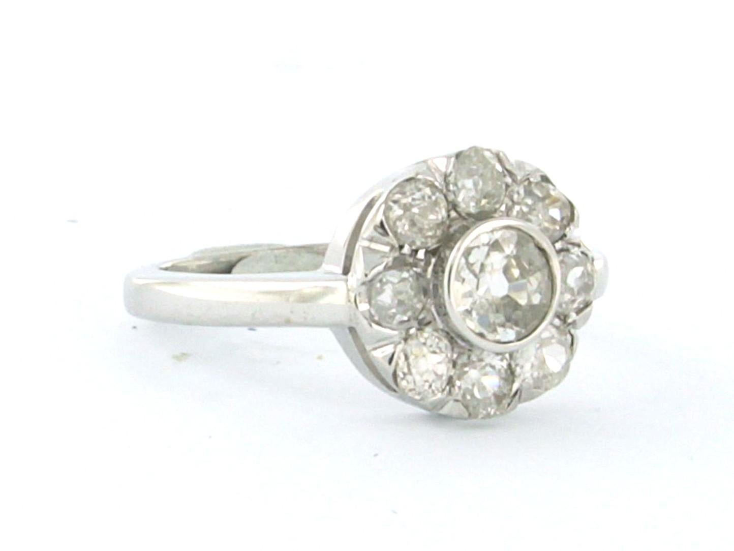 Anello in oro bianco 14k con diamanti taglio old mine fino a 1,10ct - G/H - SI - misura US 5.25 - EU 16(50)

descrizione dettagliata

la parte superiore dell'anello è larga 1.5 cm

peso 3,2 grammi

misura dell'anello US 5.25 - EU 16(50), l'anello