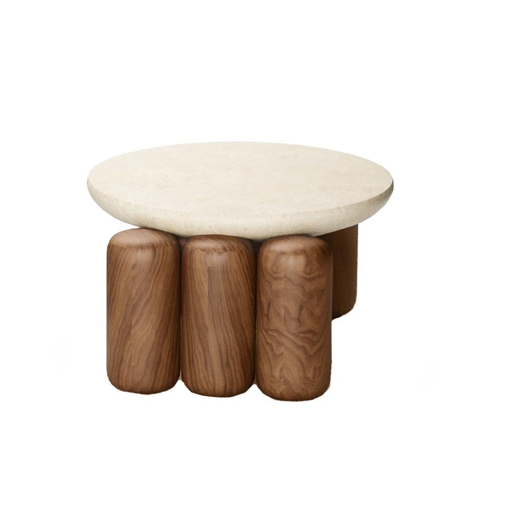 Portuguese Cluster Wood with natural stone by Alter Ego Studio For Sale