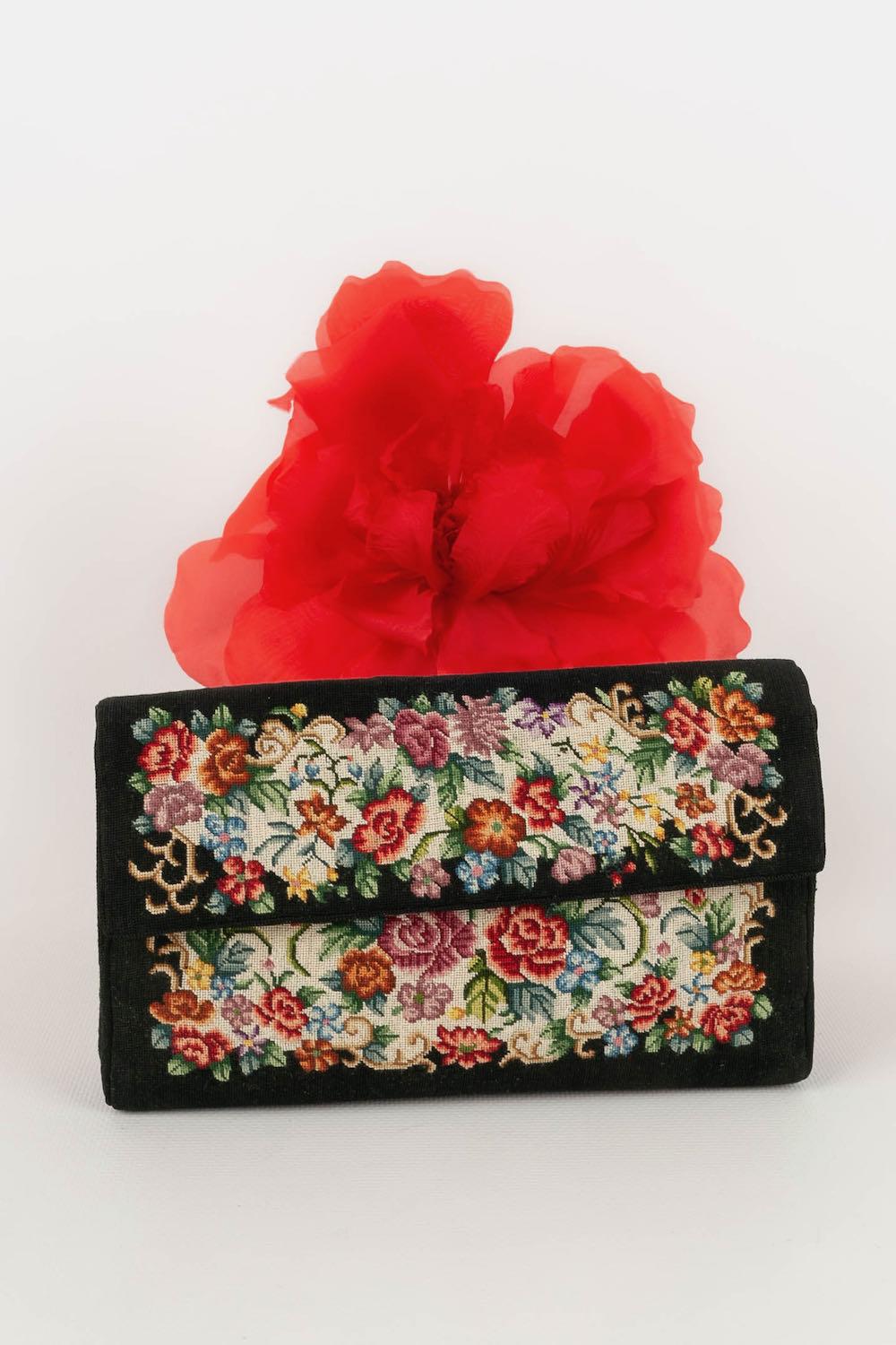 Red Clutch bag 50's For Sale