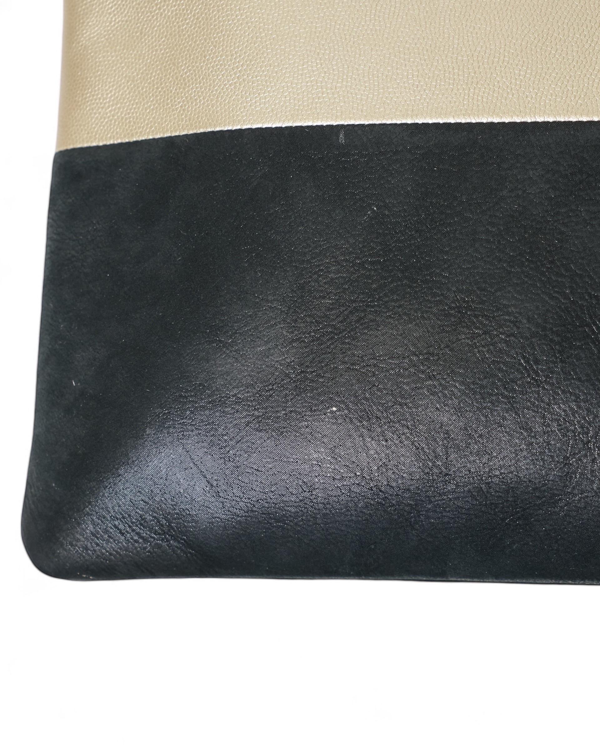 Clutch Chanel Bicolor Oro Iridescente For Sale 2