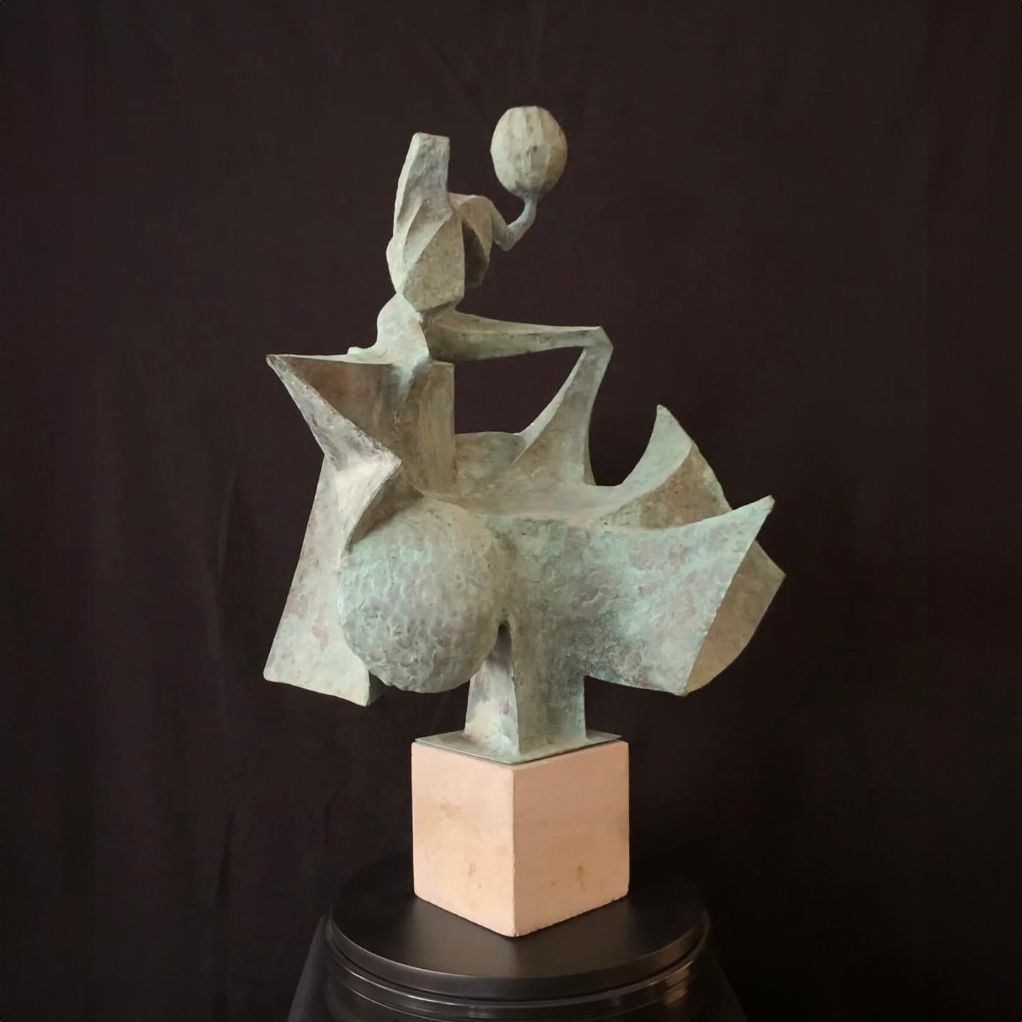 „Abstrakte figurale Skulptur“, Paris, Art Institute of Chicago, Michigan (Moderne), Sculpture, von Clyde Ball