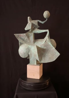 Vintage 'Abstracted Figural Sculpture', Paris, Art Institute of Chicago, Michigan