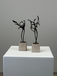 Pareja de esculturas de Clyde Ball