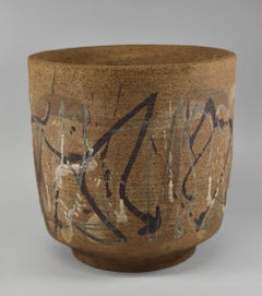 Clyde Burt Ceramic Jardinière 1960s Signed