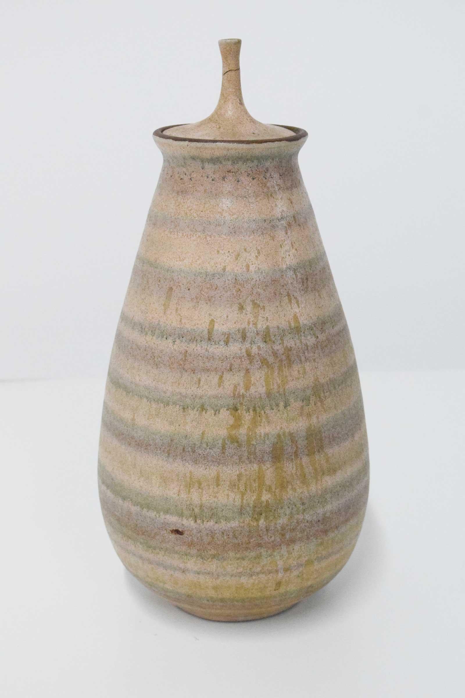Born in Melrose, Ohio in 1922, Clyde Burt would go on to become a major voice in American studio ceramics. He studied at Fort Wayne Art School and later at the Cape Cod School of Art before landing at the Cranbrook Academy of Art to study under