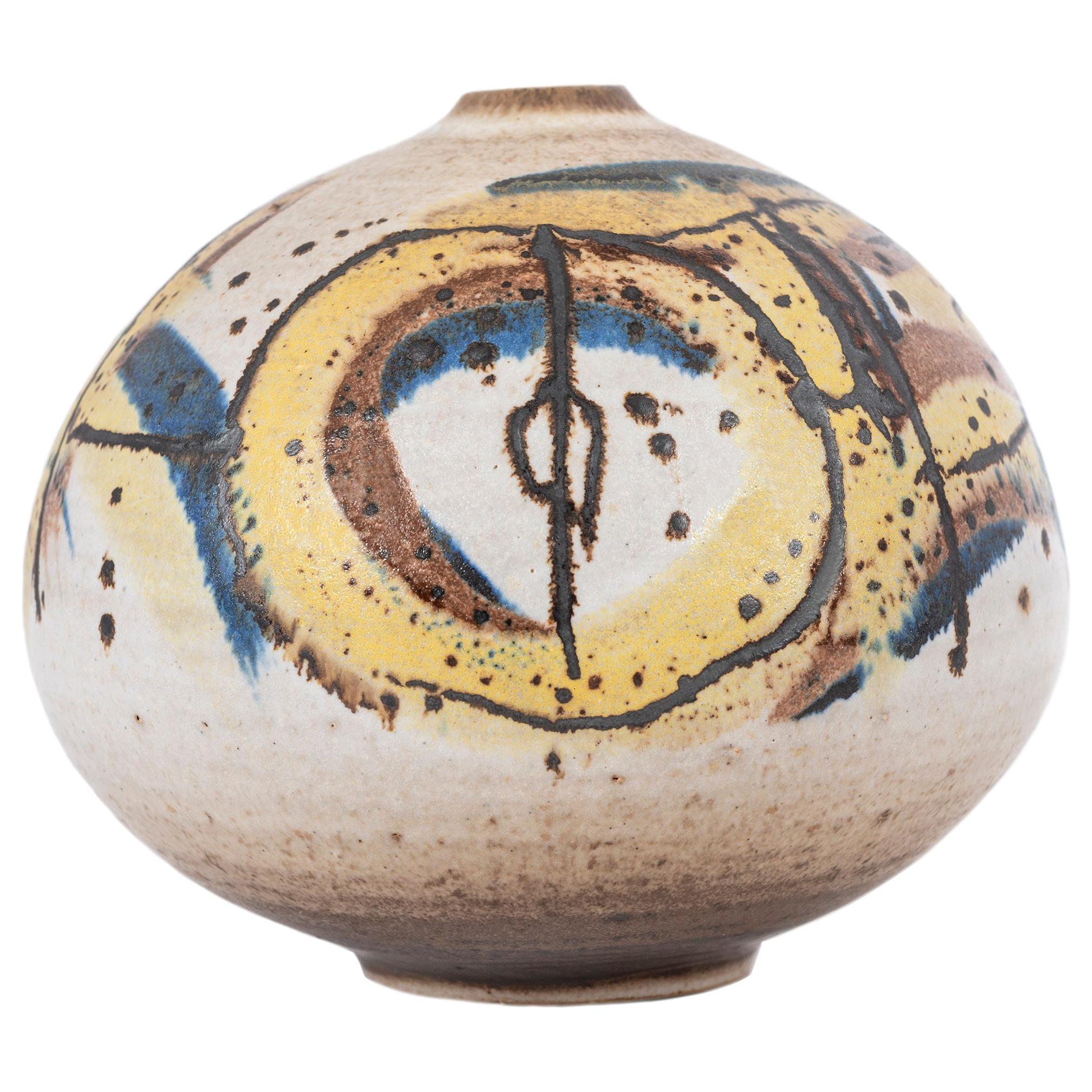 Clyde Burt Ceramic Vessel