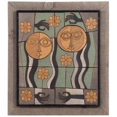 Clyde Burt Ceramic Wall Art