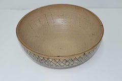 Clyde Burt Large Ceramic Bowl