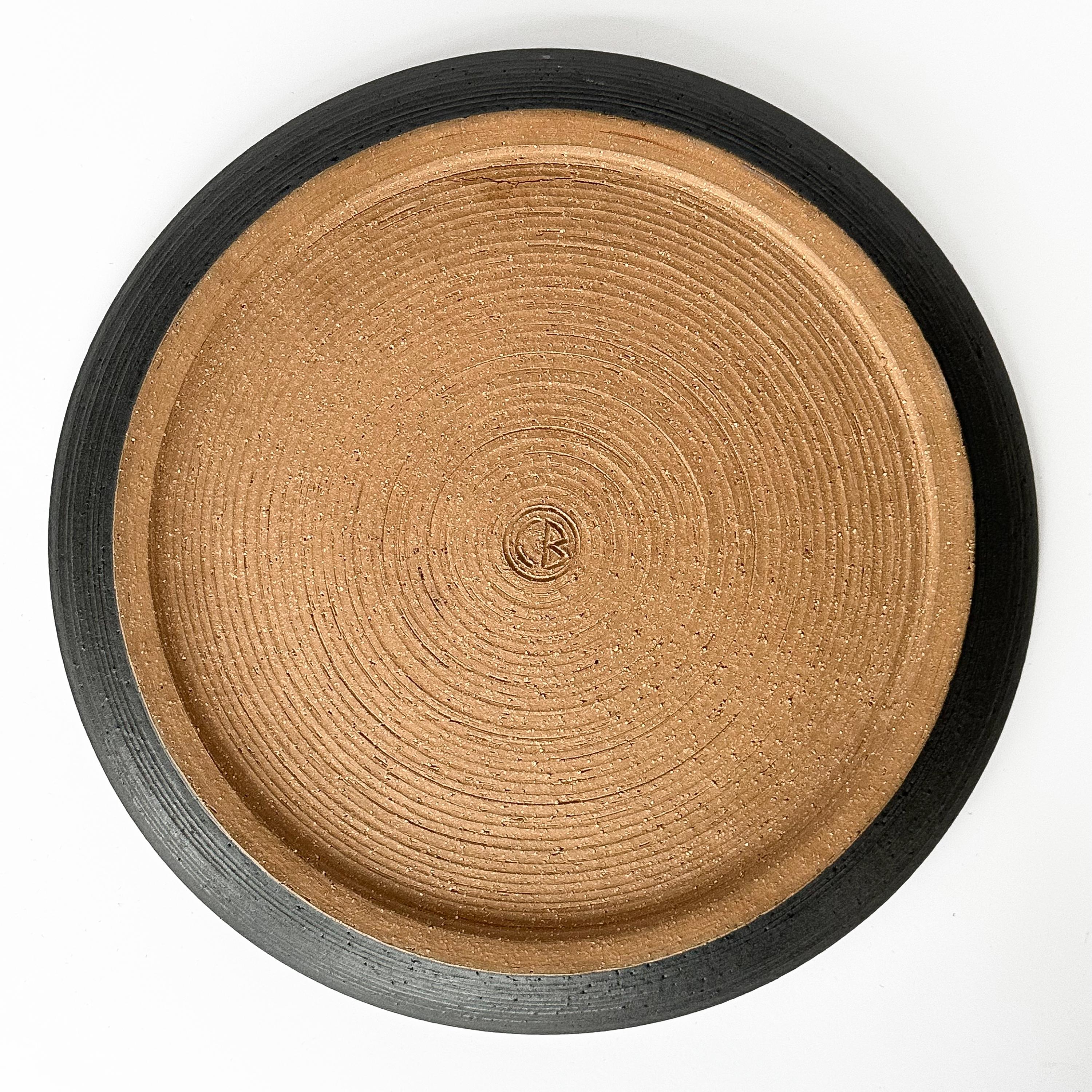 Clyde Burt Large Ceramic Charger / Plate For Sale 1