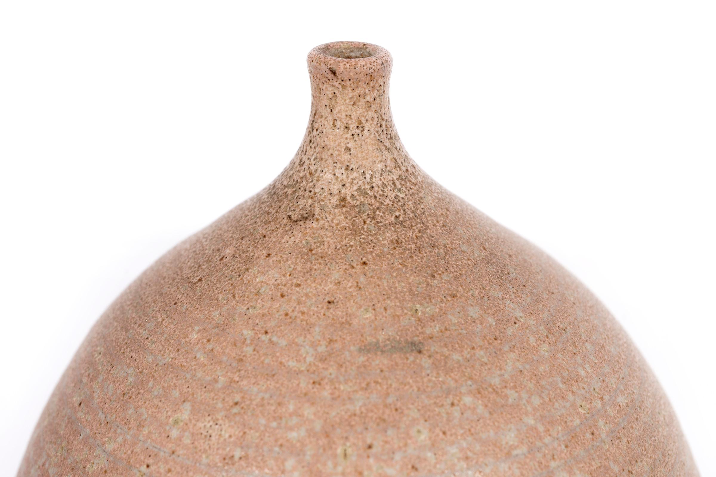 Mid-Century Modern Clyde Burt Ombre Ceramic Vase
