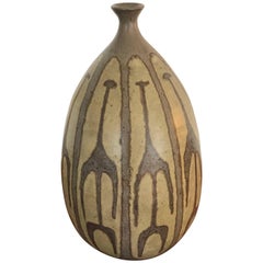 Clyde Burt Studio Pottery Weed Vase