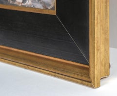 Moody Red Church Mid Century Oil