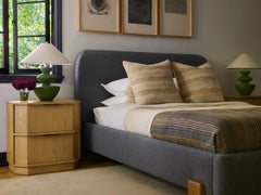Disc Interiors x Lawson-Fenning Clyde Nightstand, Modern Oak Bedside Table
