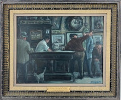 Sii buono o vattene.  McSorley's Old Ale House, House New York. Scena americana.