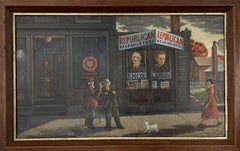 Before the Deluge, Republican Headquarters before Landon lost to Roosevelt.