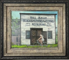 Bill Bally Blacksmithing - Scena americana.  Bicicletta Americana Minnesota