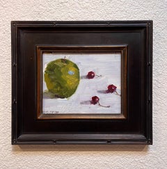 "Apples and Cherries, " Oil Painting