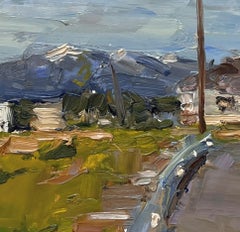 "Around the Bend" (2021) di Clyde Steadman, dipinto ad olio originale in natura morta