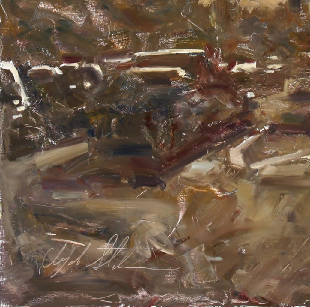 „Early Evening“ (2023) von Clyde Steadman, Original-Ölgemälde im Angebot 2