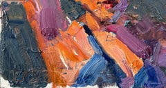 "Hair Up" (2024) by Clyde Steadman, Original Oil Painting, Female Portrait