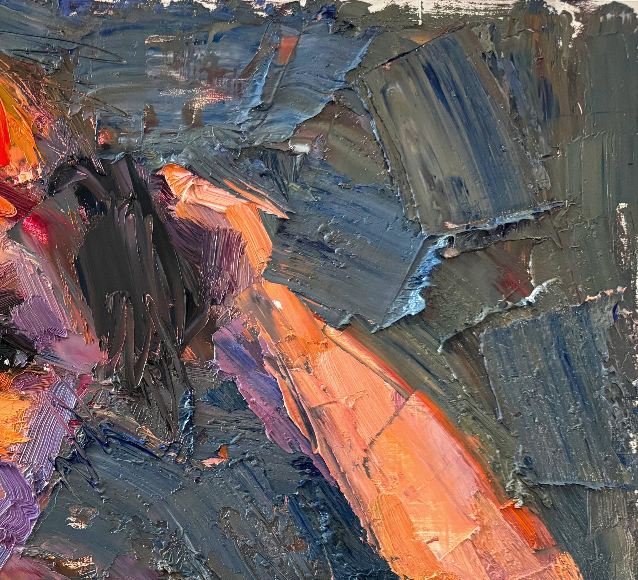 „Hair Up“ (2024) von Clyde Steadman, Original-Ölgemälde, weibliches Porträt im Angebot 3