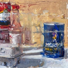 "Pantry Variations" (2022) par Clyde Steadman, Nature morte originale à l'huile