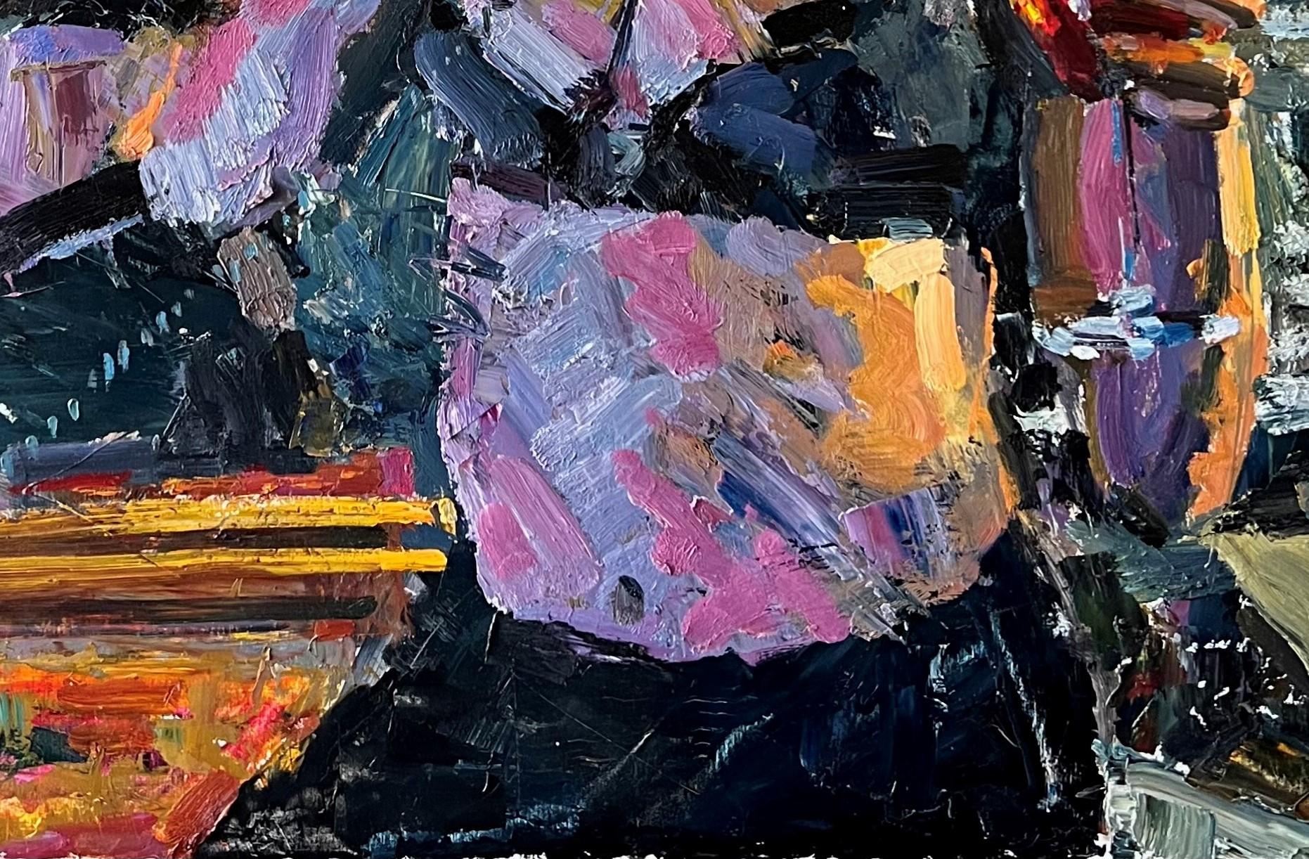 „Sinner Beware“ (2022) von Clyde Steadman, Original Akt-Ölgemälde, weibliches Original im Angebot 3