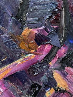 "Da ist es" (2020), Original Akt Stillleben Porträt Ölgemälde