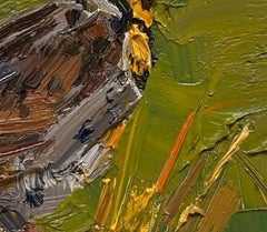 "Yellow Belly" By Clyde Steadman, Original Impressionist Animal Still-Life