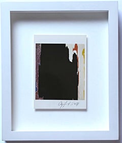 Clyfford Still - Carte d'art du MoMA, 1951, signée à la main par Clyfford Still, encadrée